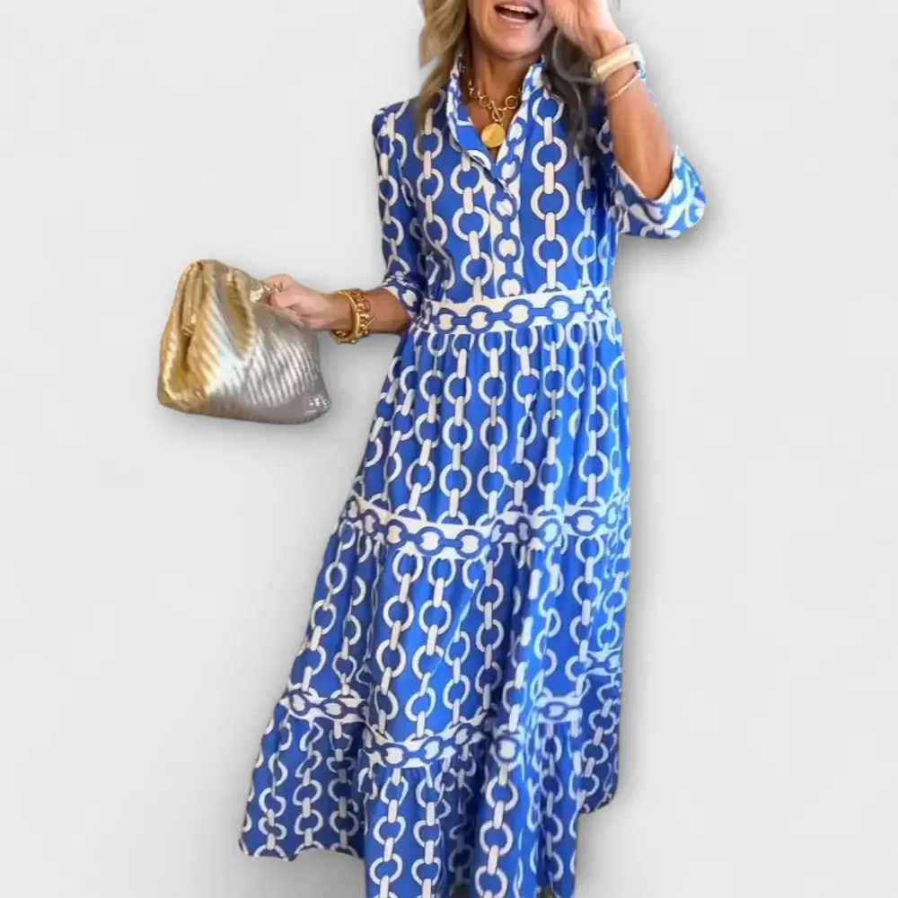 Printed Everyday Midi Dress