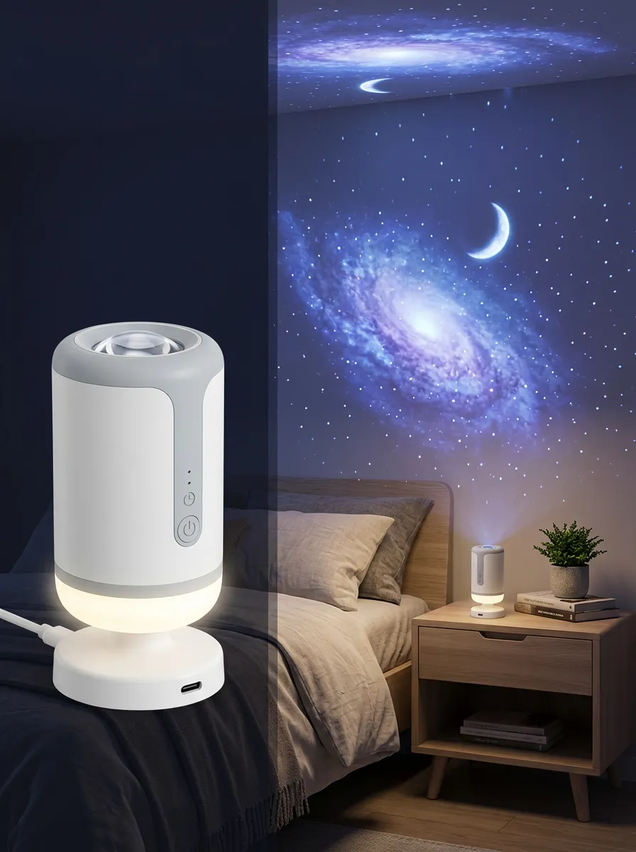 Astral Galaxy Moon Starry Sky Projector Night Light