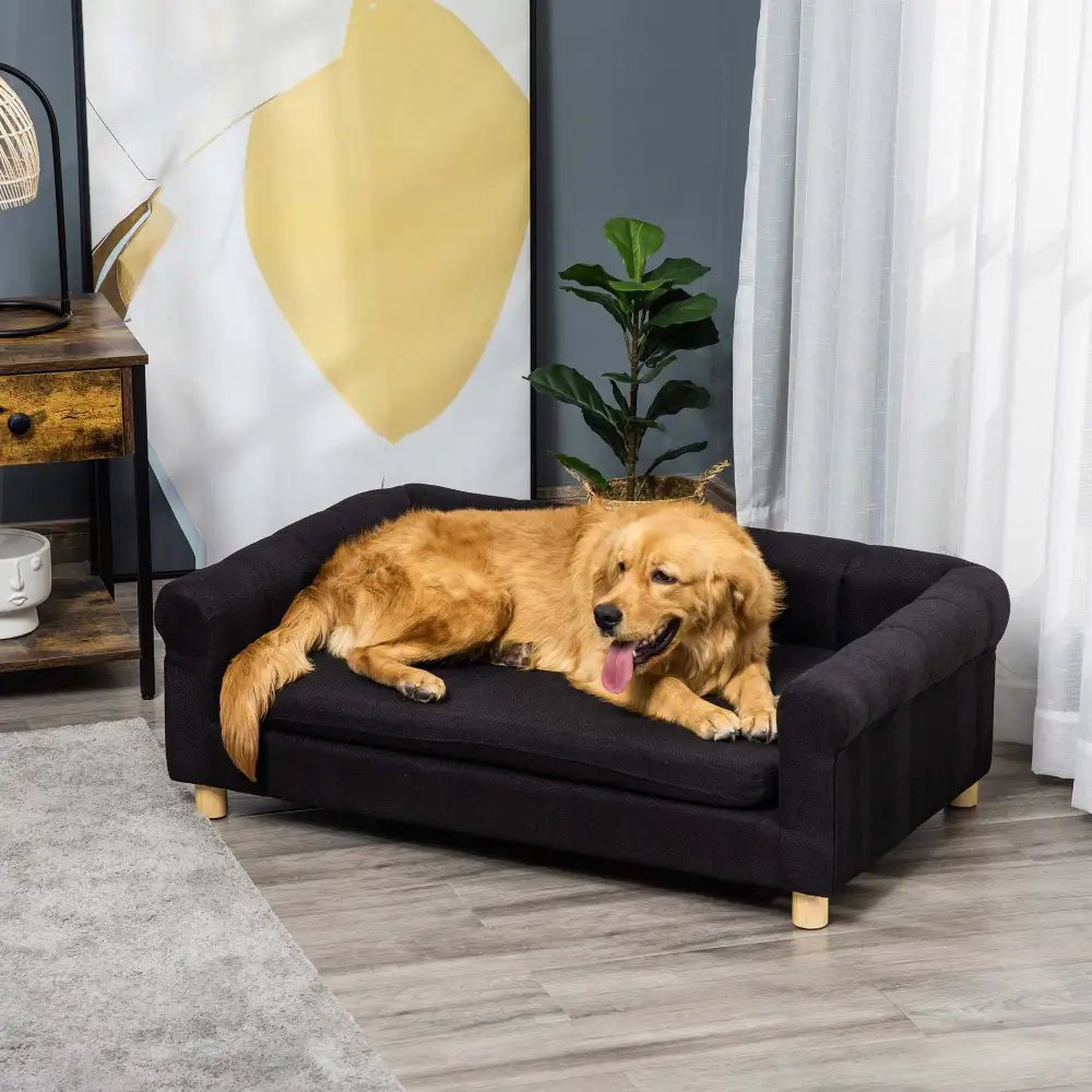 Sofa-Style Dog Bed for Large Dogs, Pet Furniture for Comfortable Lounging