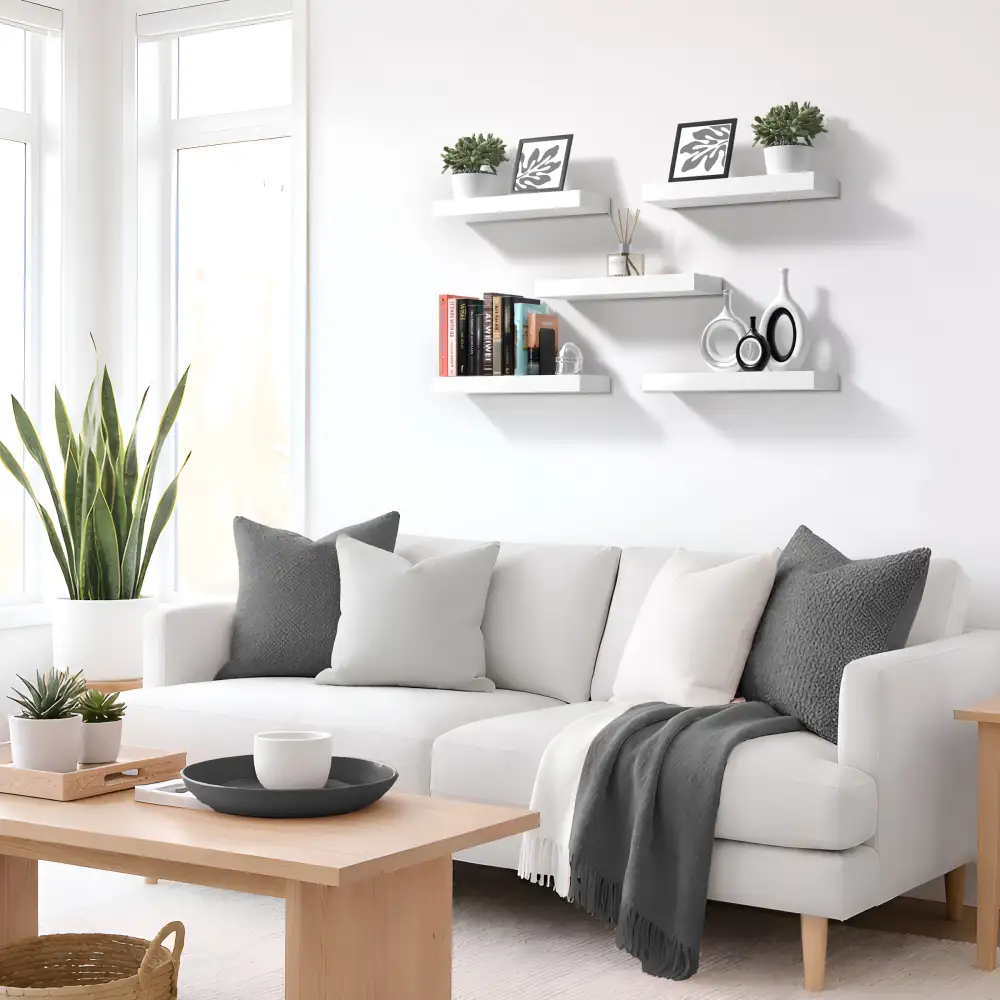 Rustic Floating Shelf