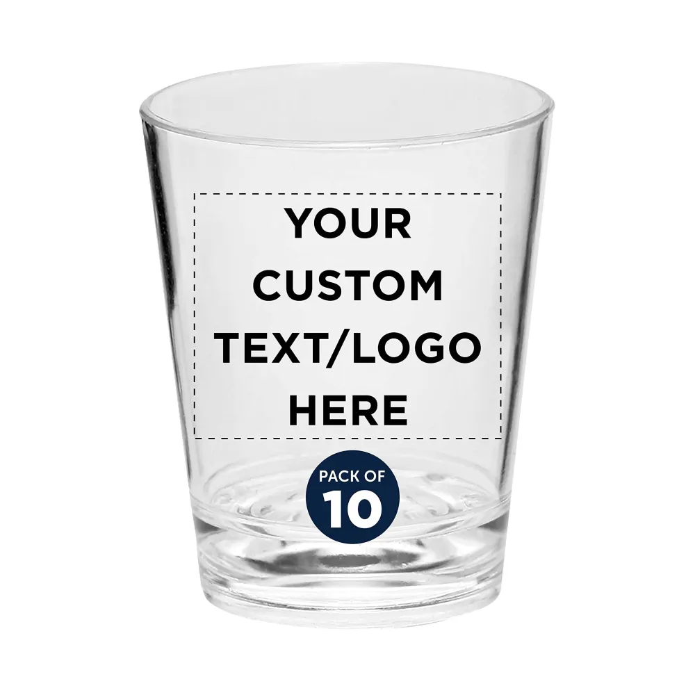 Personalized Shot Glasses with Custom Design