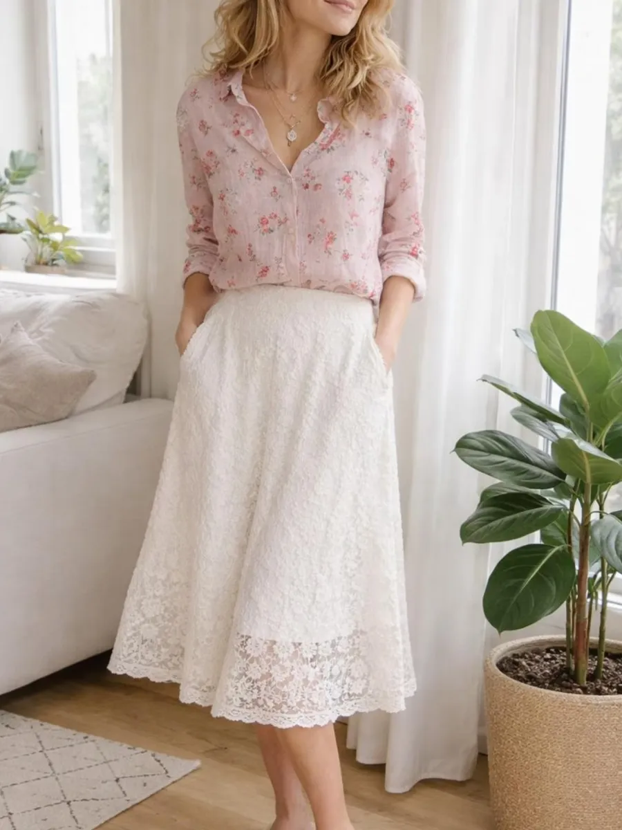 Romantic Floral Shirt