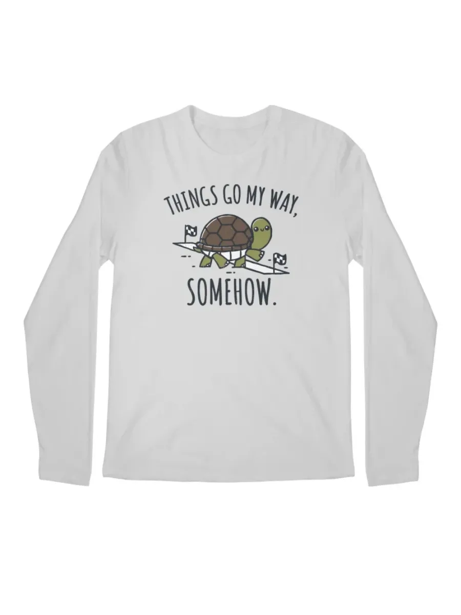 Cute Turtle Racer Graphic Tee