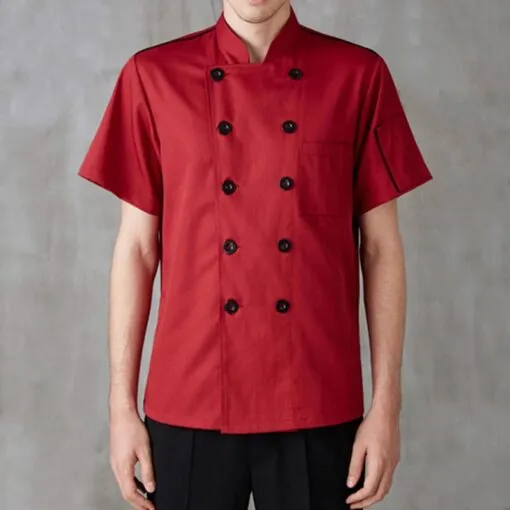 Short Chef Work Jacket