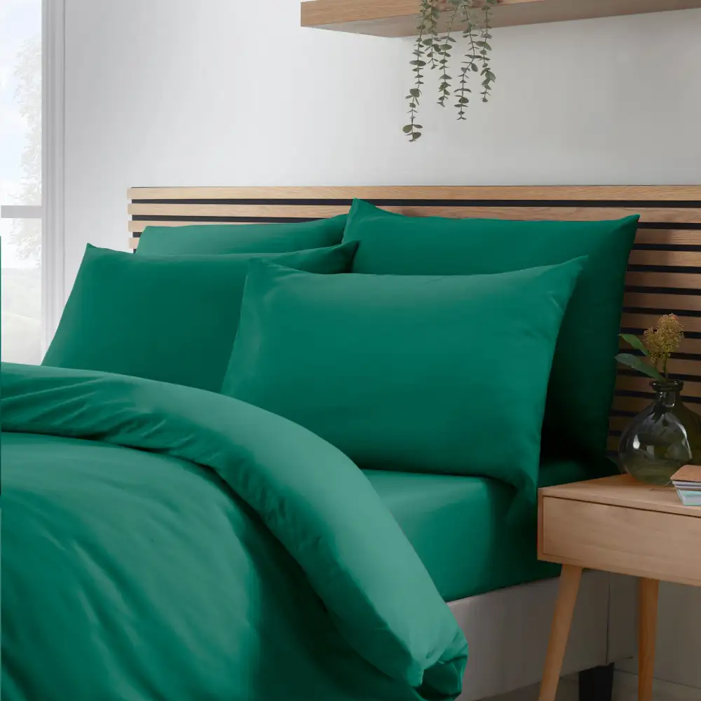 Modern Bedroom Printed Microfiber Duvet Cover Set