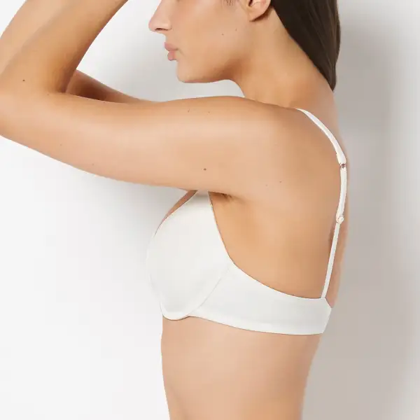 Lightly Lined Full Coverage Bra With Afterglow Lace Trim