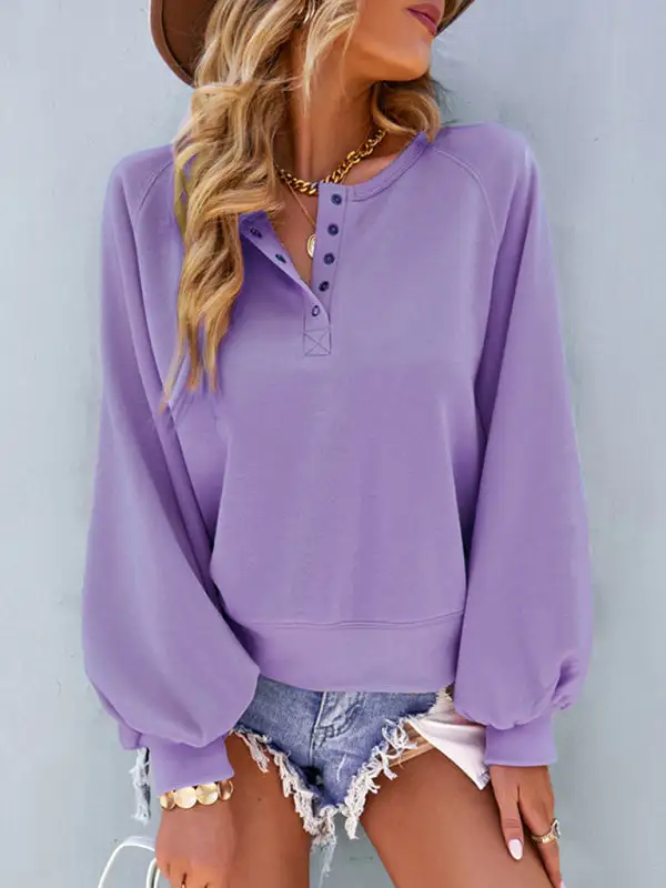 Refined Pocketed Long-Sleeve Relaxed Knit Hoodie