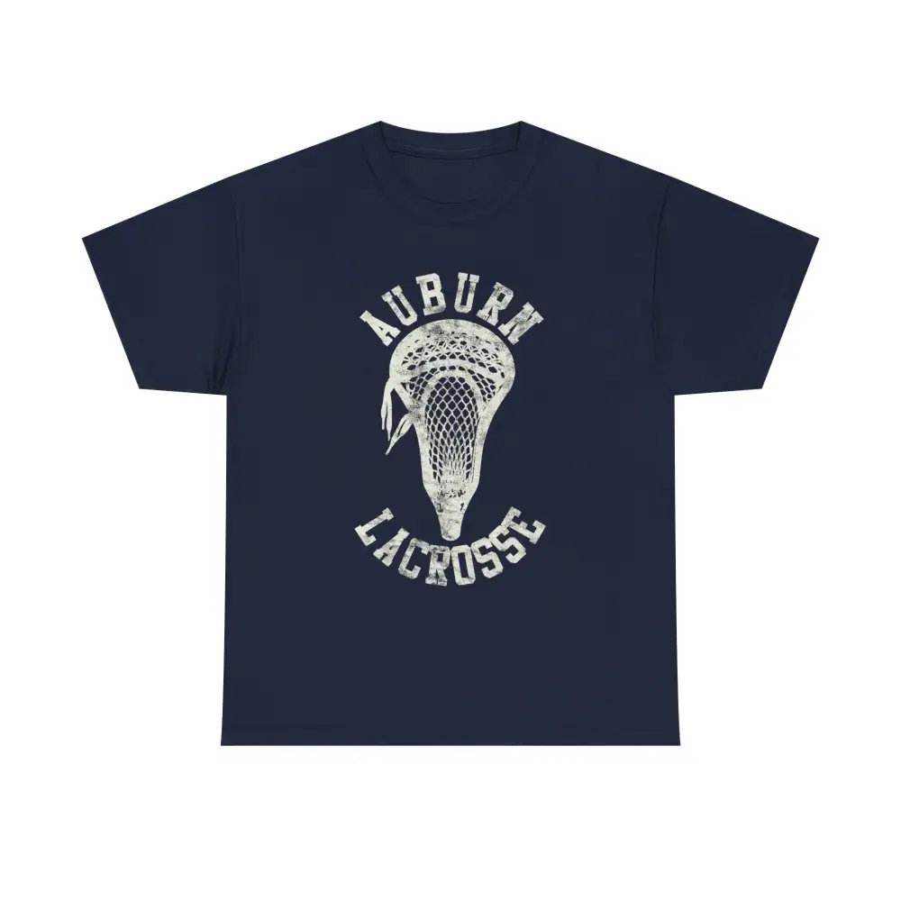 Auburn Lacrosse With Vintage Lacrosse Head Shirt