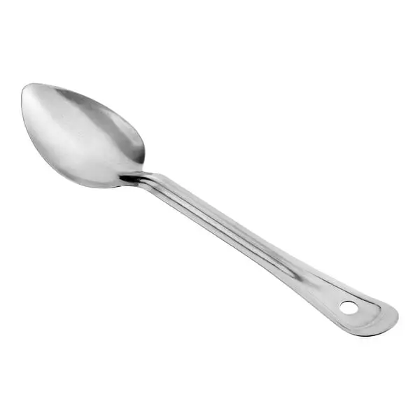 Compact Solid Stainless Steel Basting Spoon