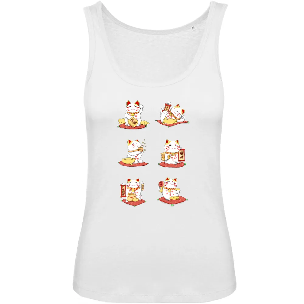 Ink Style Cat Tank