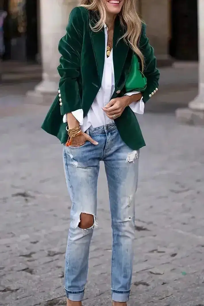 Tailored Relaxed Blazer