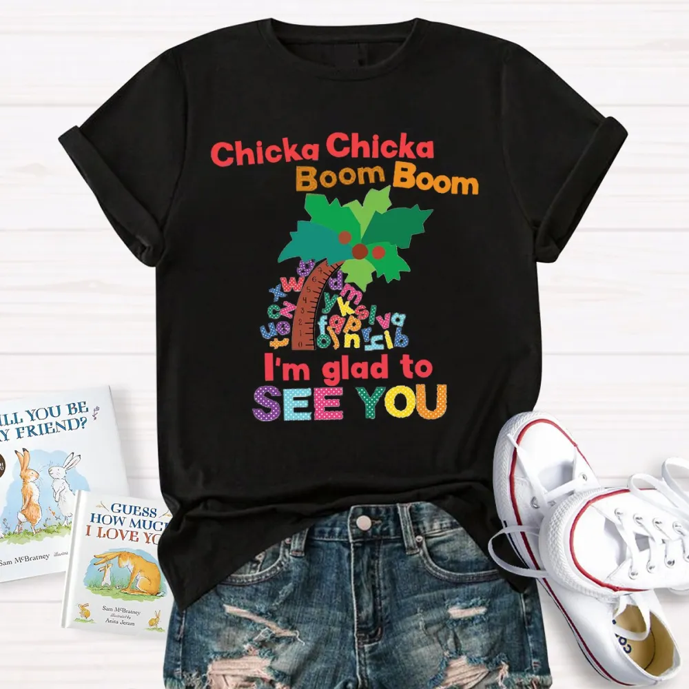 I'M Glad To See You Reading Teacher T-Shirt