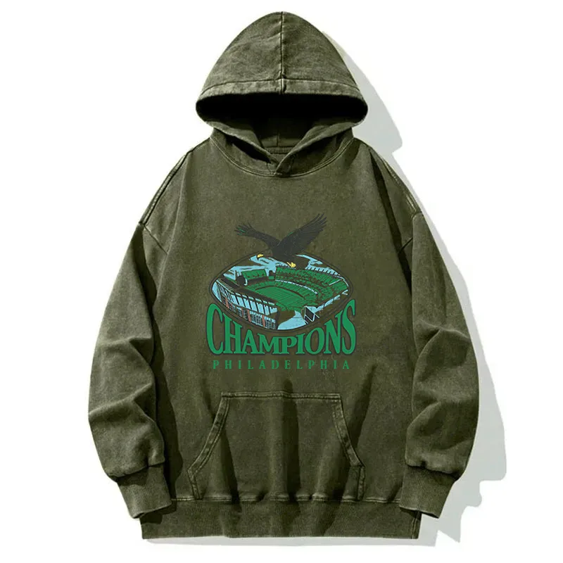 Eagle Champion Washed Hoodie