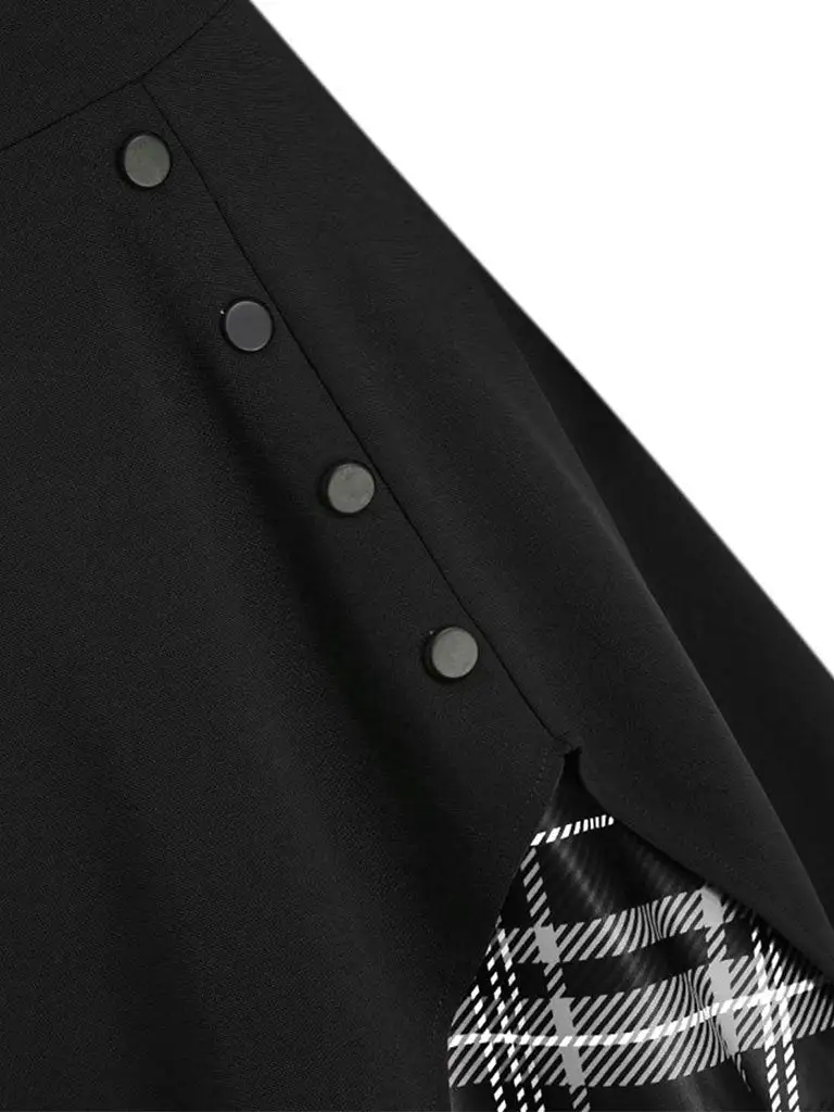 Layered Bow Swing Swing Dress