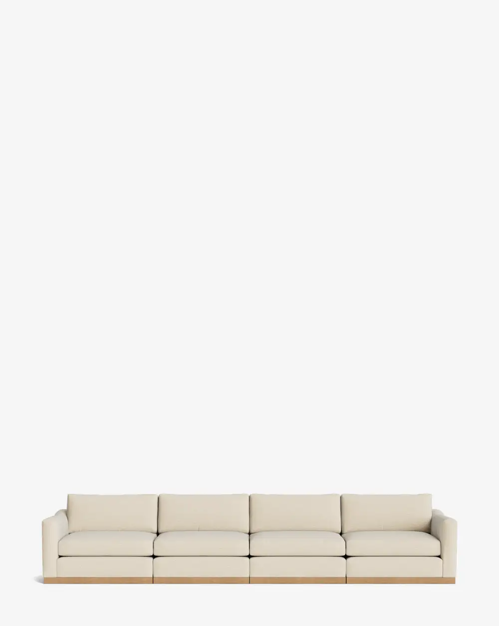 Modular Oak Sofa