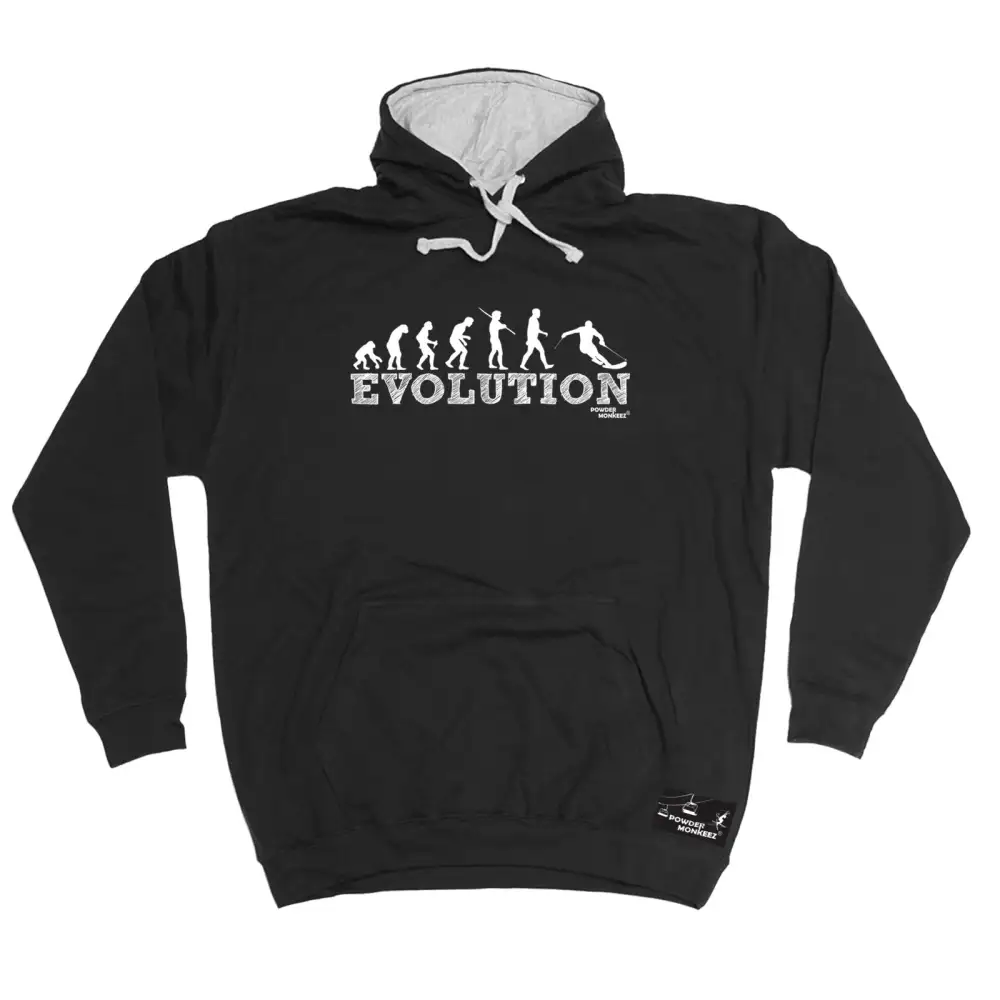 Ski Evolution Graphic Hoodie