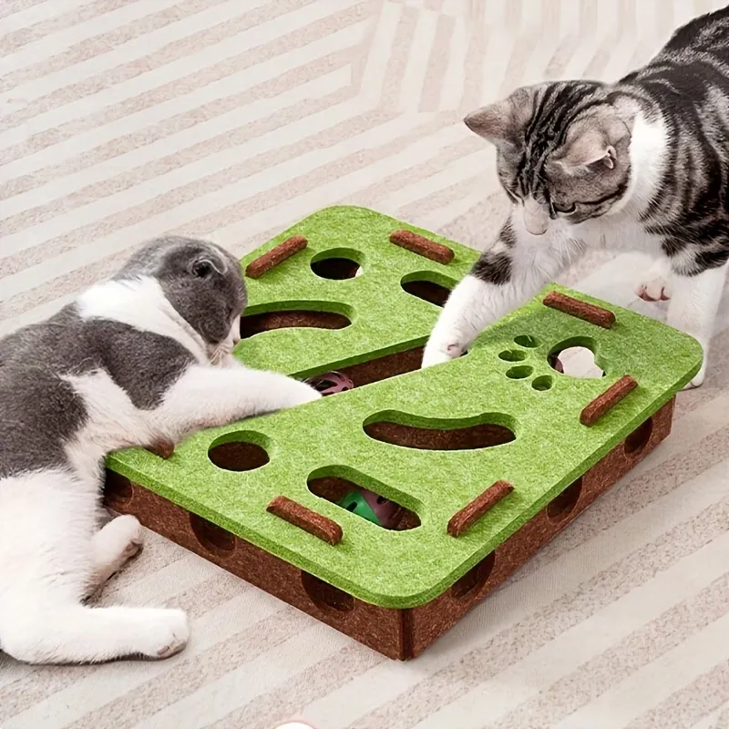 Interactive Cat Ball Maze Toy