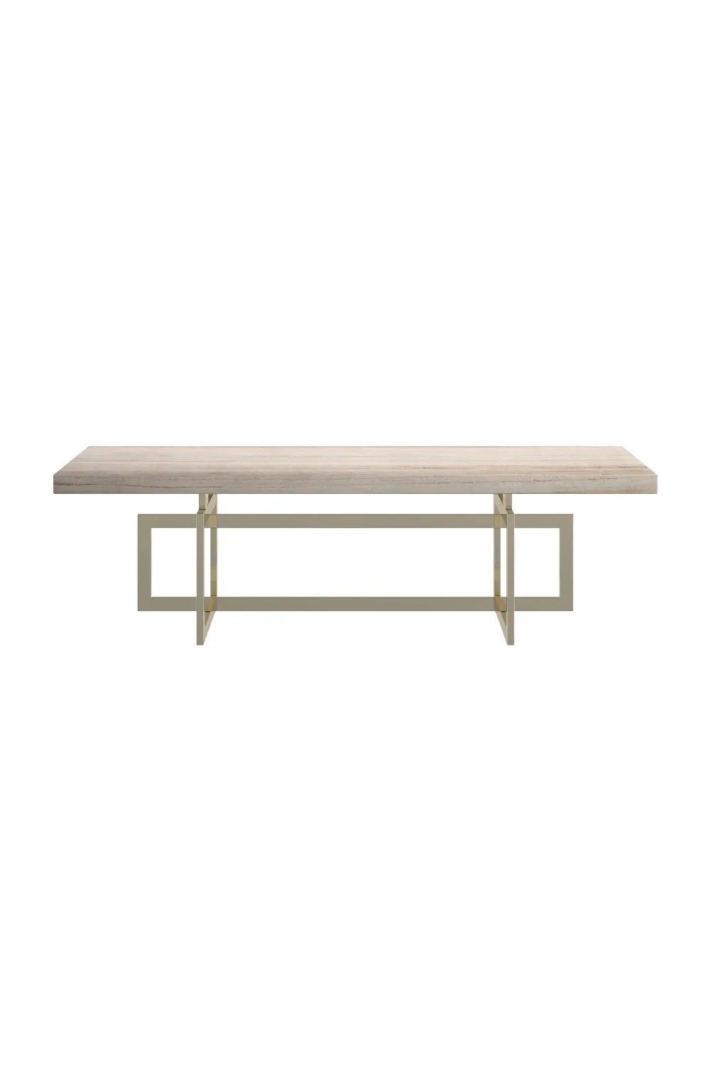 Geometrical Base Coffee Table