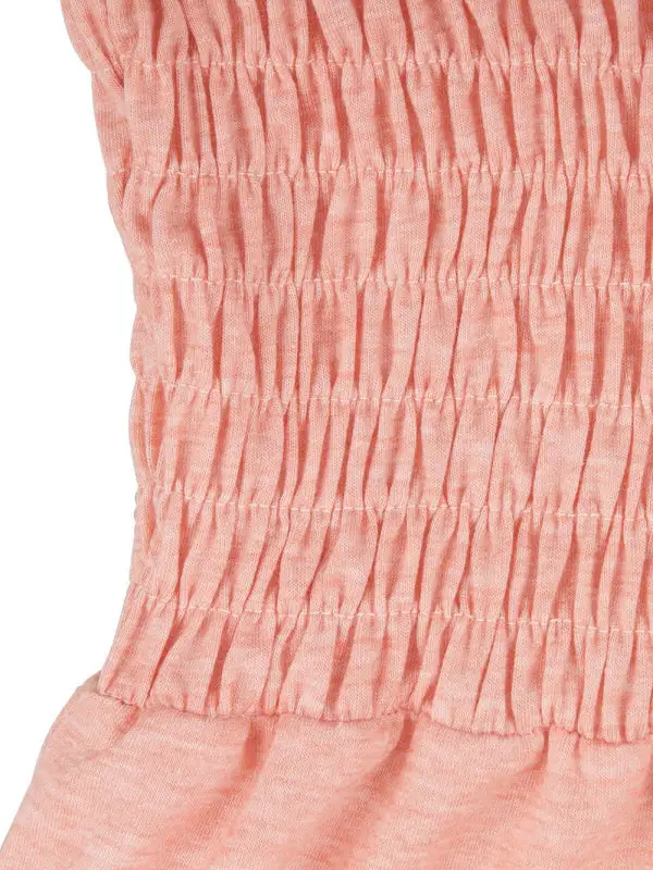 Square Neck Slim Pleated Jumpsuit