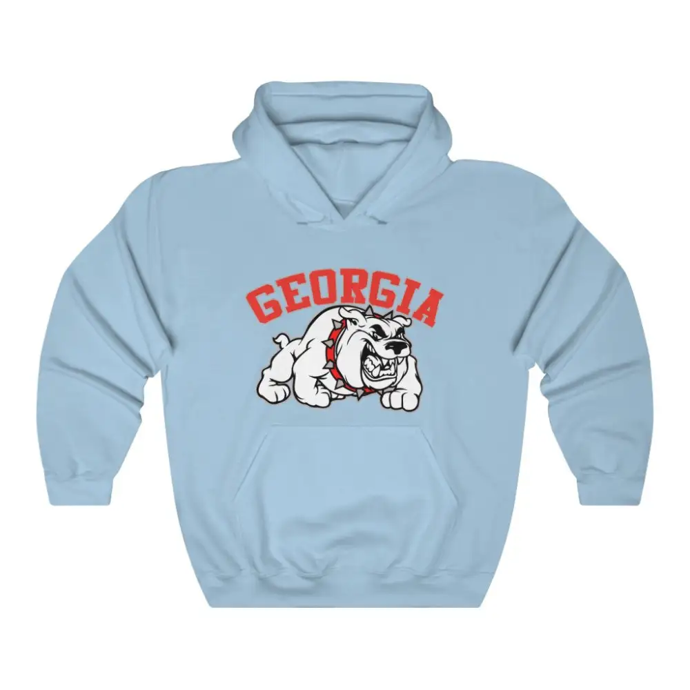 Bulldog Graphic Pullover Hoodie