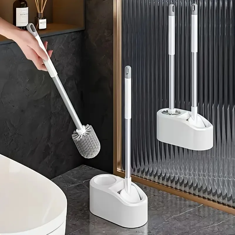 Bathtub Brush Wall-Mounted Cleaning Toilet Brush Set