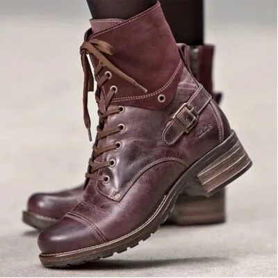 Lace Heels Boots