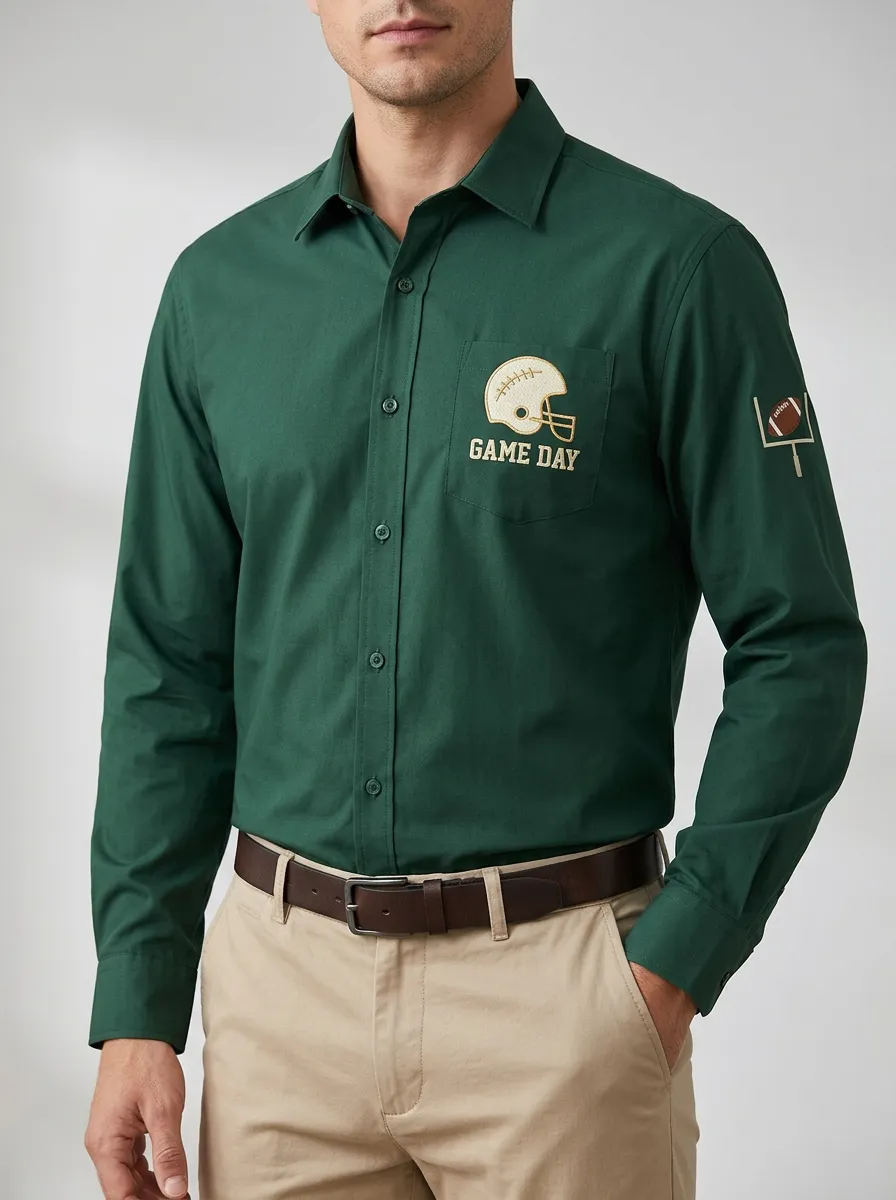 Football Graphic Casual Shirt