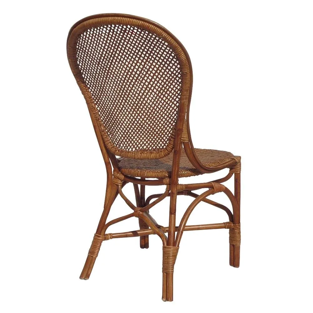 Bamboo Rattan Accent Chair