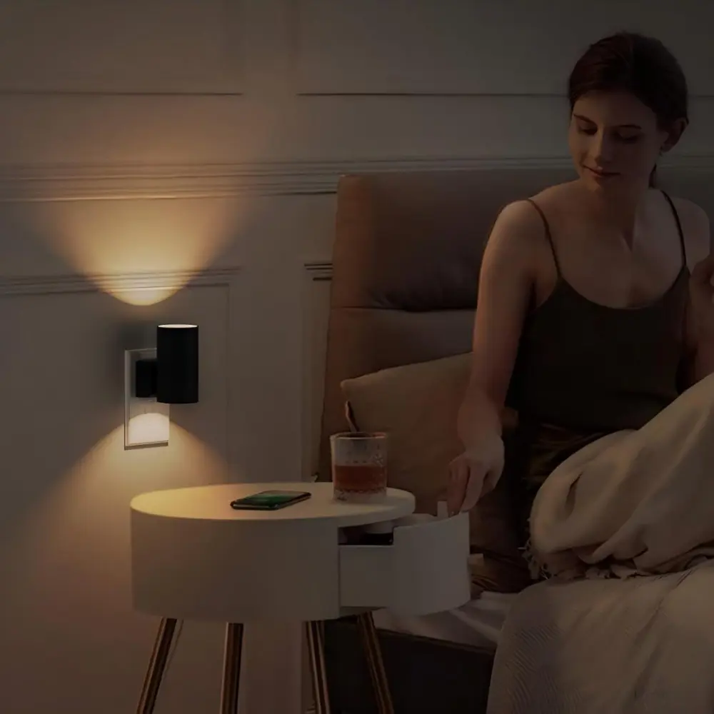 Plug-in Night Light Wall Sconce Style