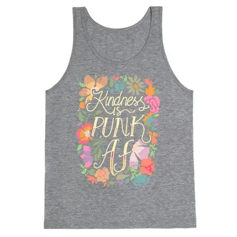 Kindness Punk Graphic Tank Top