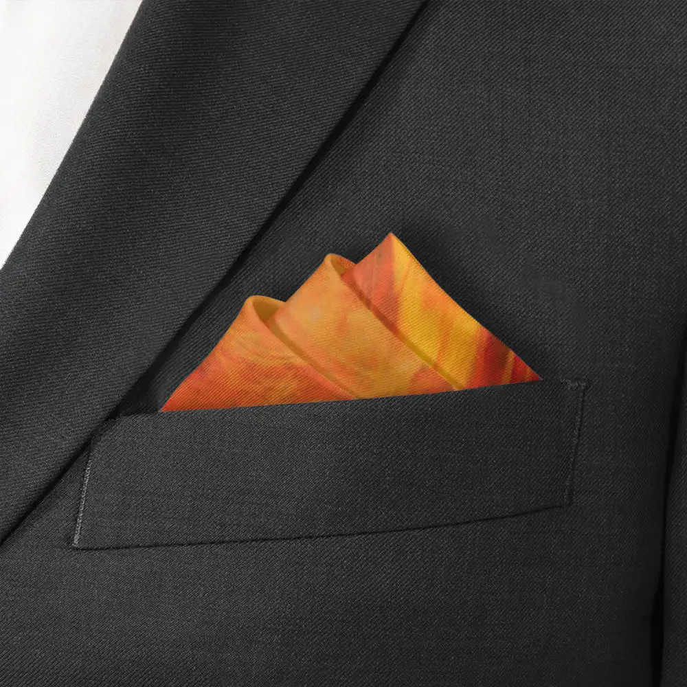 Refined Stylish Space Motif Pocket Square