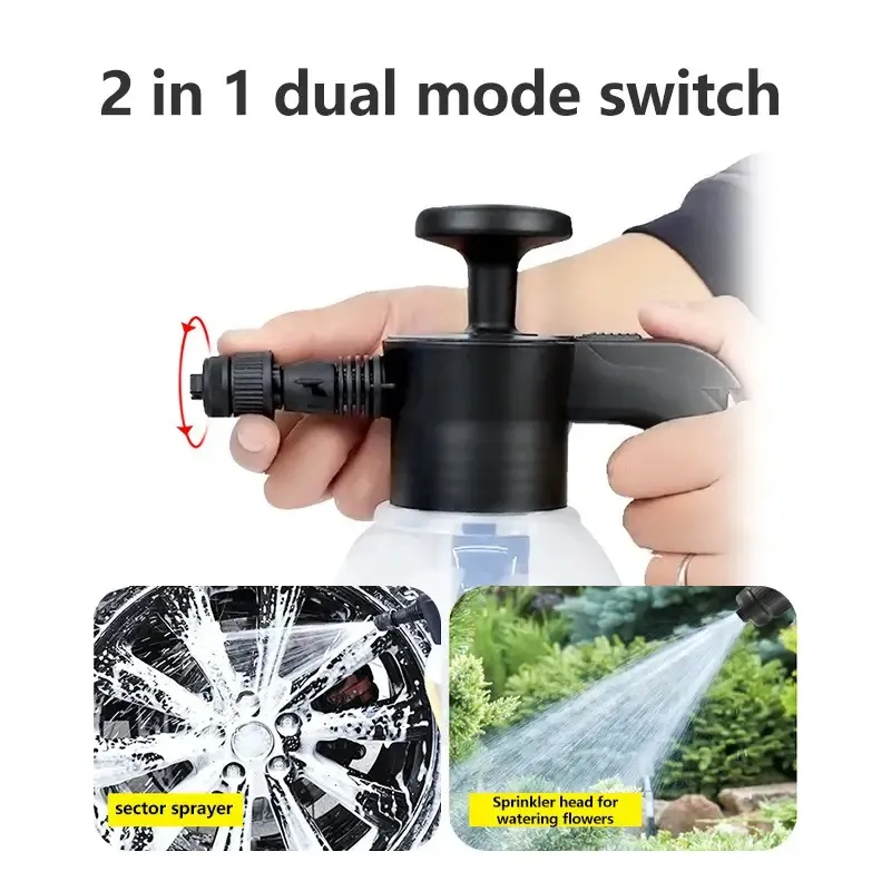 High-Pressure Car Wash Foam Bottle, High-Pressure Hand Spray