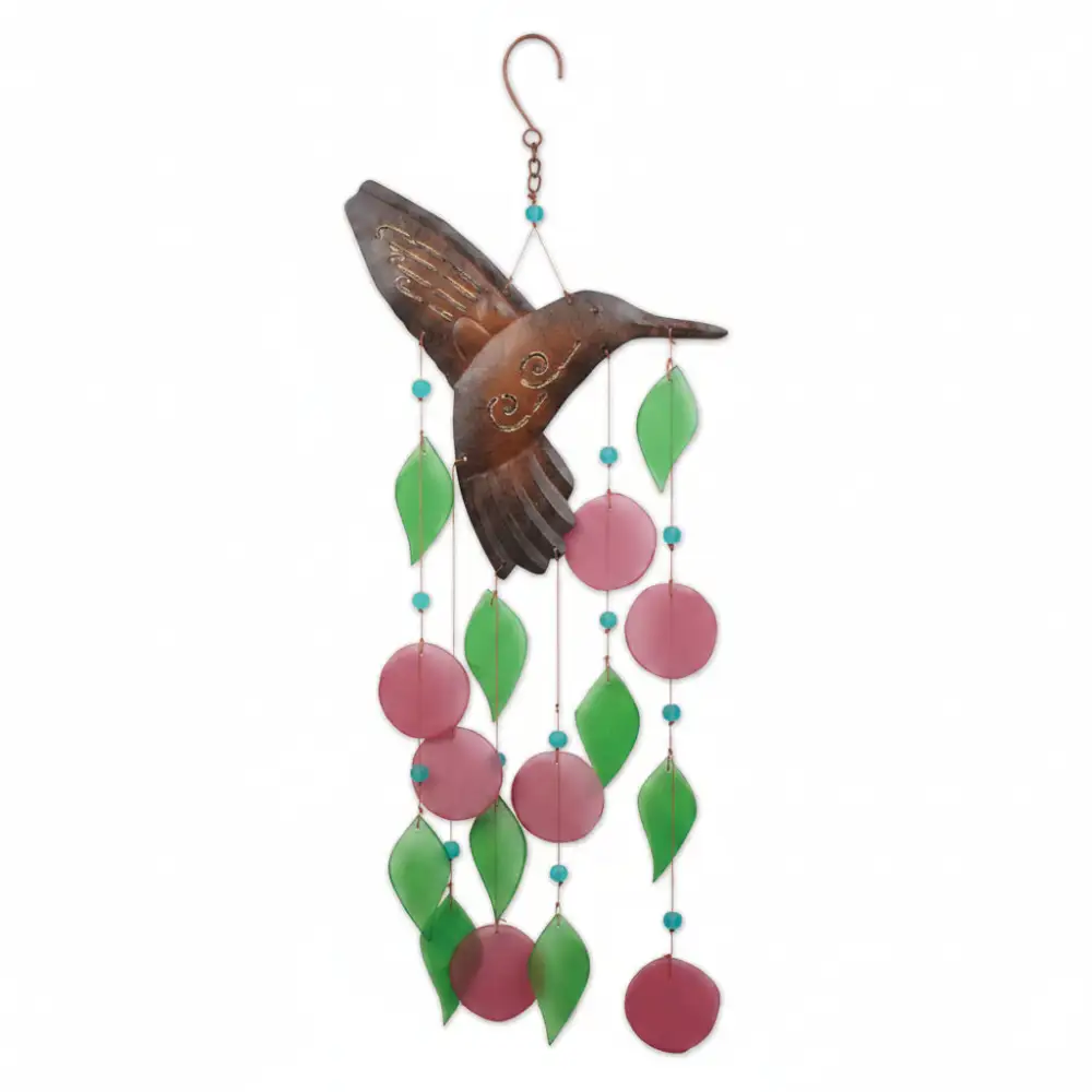 Modern Hummingbird Decorative Hanging Wind Chime