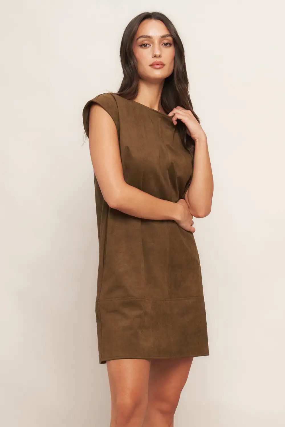 Shift Cotton Midi Dress