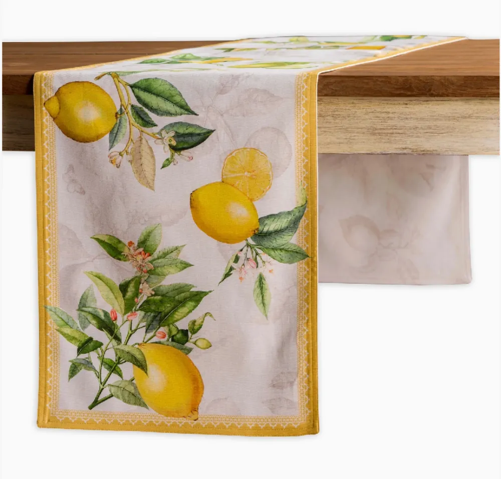 Limoncello Double Layer Table Runner
