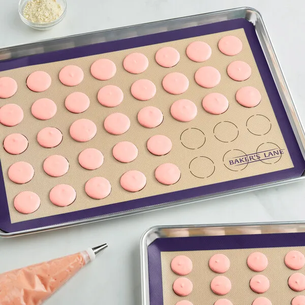 Lane Full Size Heavy Duty Allergen Free Silicone Non Stick Macaron Baking Mat