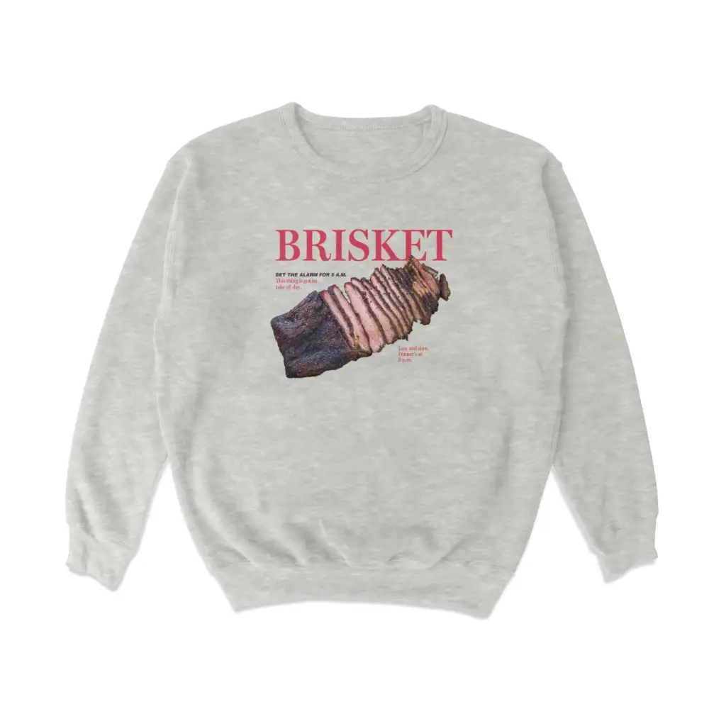 Brisket Graphic Crewneck Sweatshirt