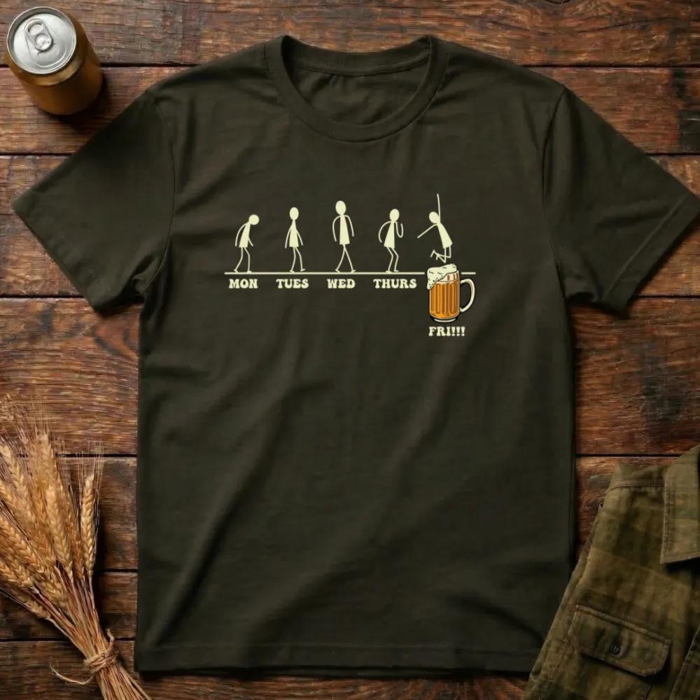 Craft-printed pure cotton T-shirt