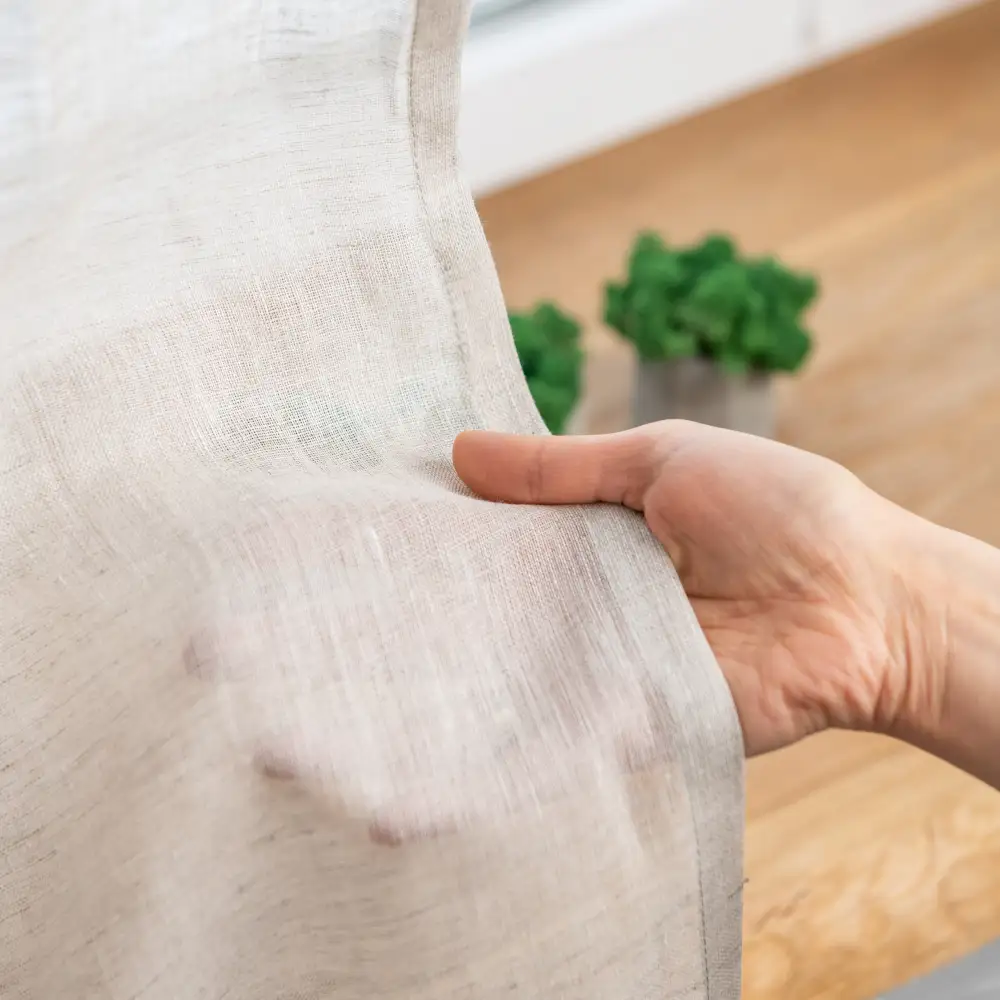 Sheer Voile Rod Pocket Curtain