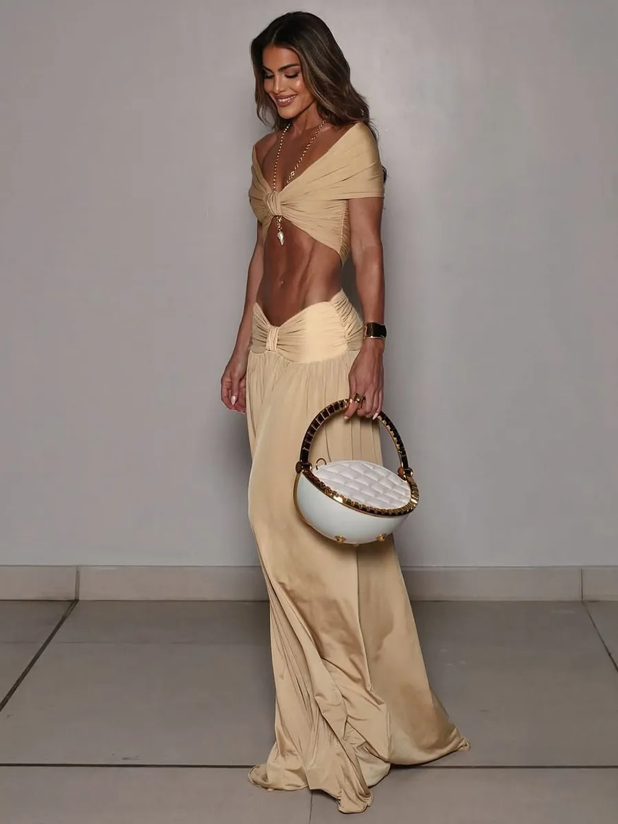 Nova Pleated Two Piece Set