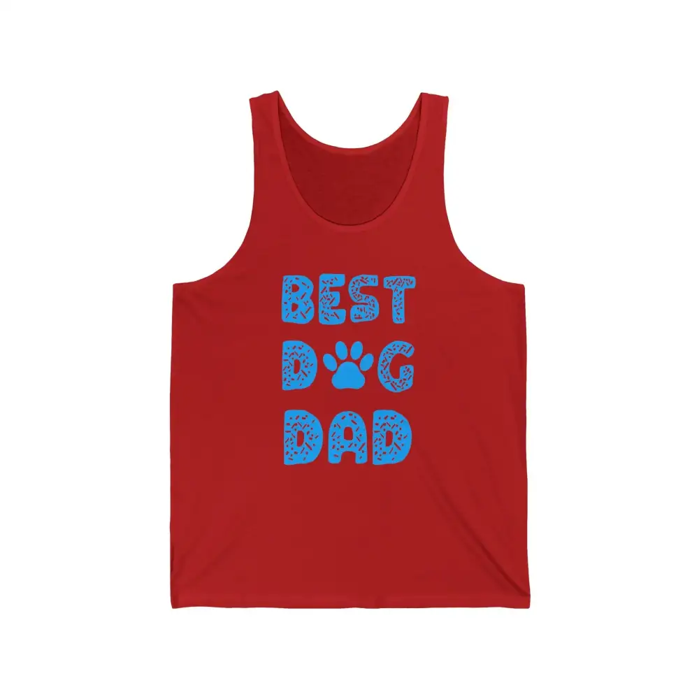 Dog Dad Graphic Tank Top