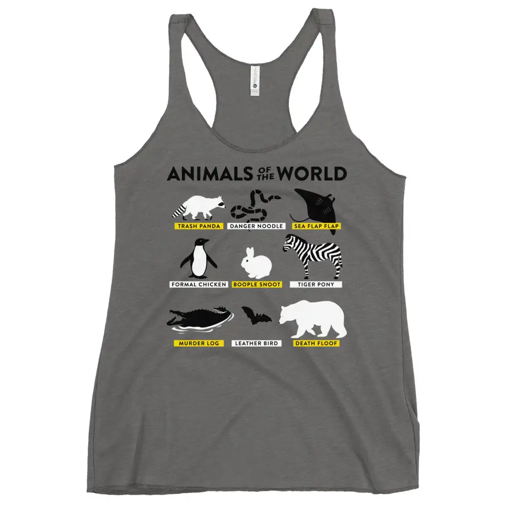 Animal World Racerback Tank