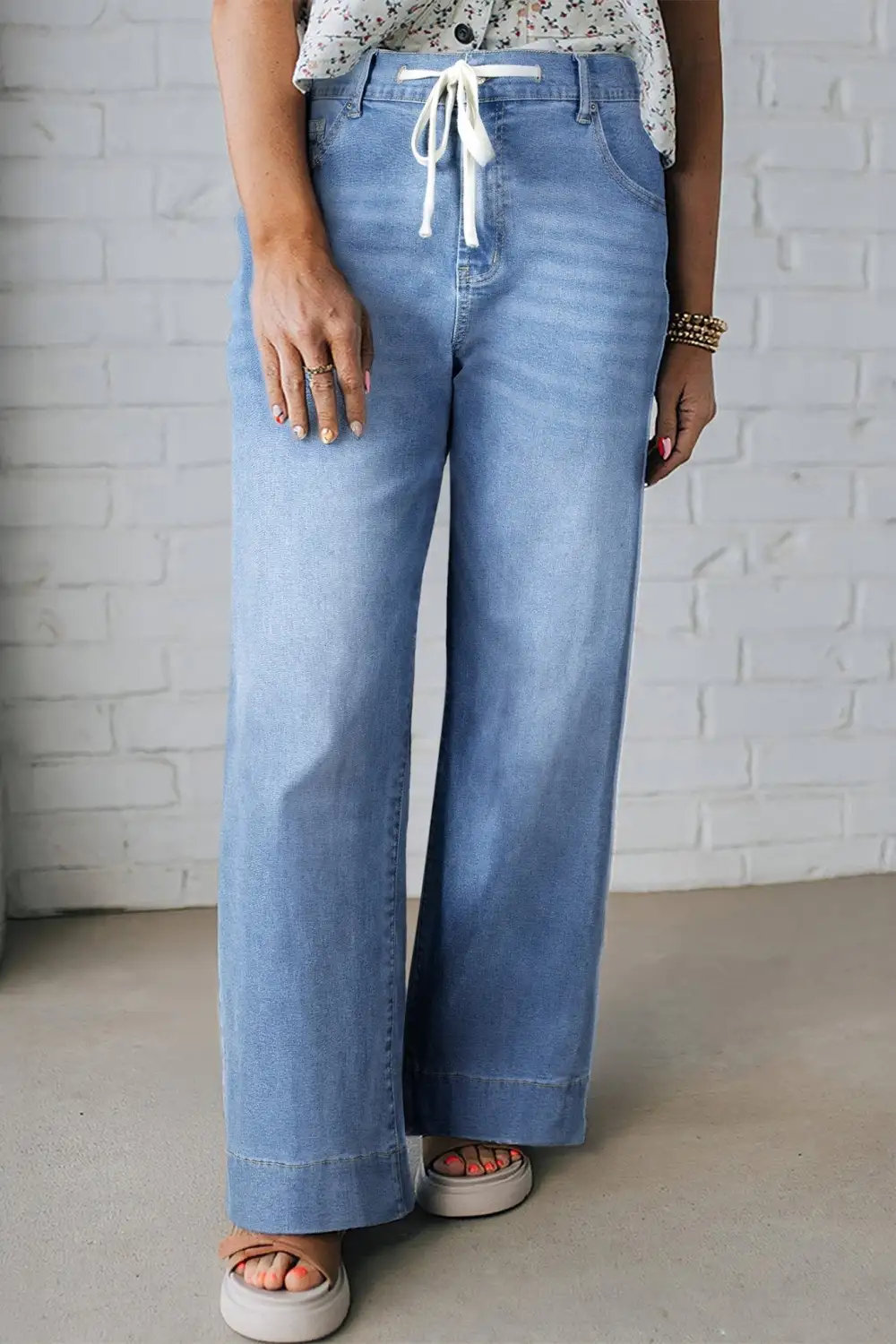 Effortless Lace Jeans