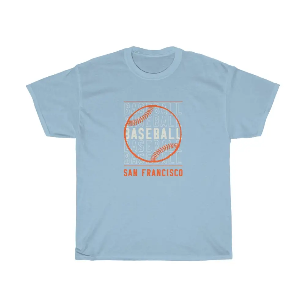 Baseball San Francisco with Baseball Graphic T-Shirt
