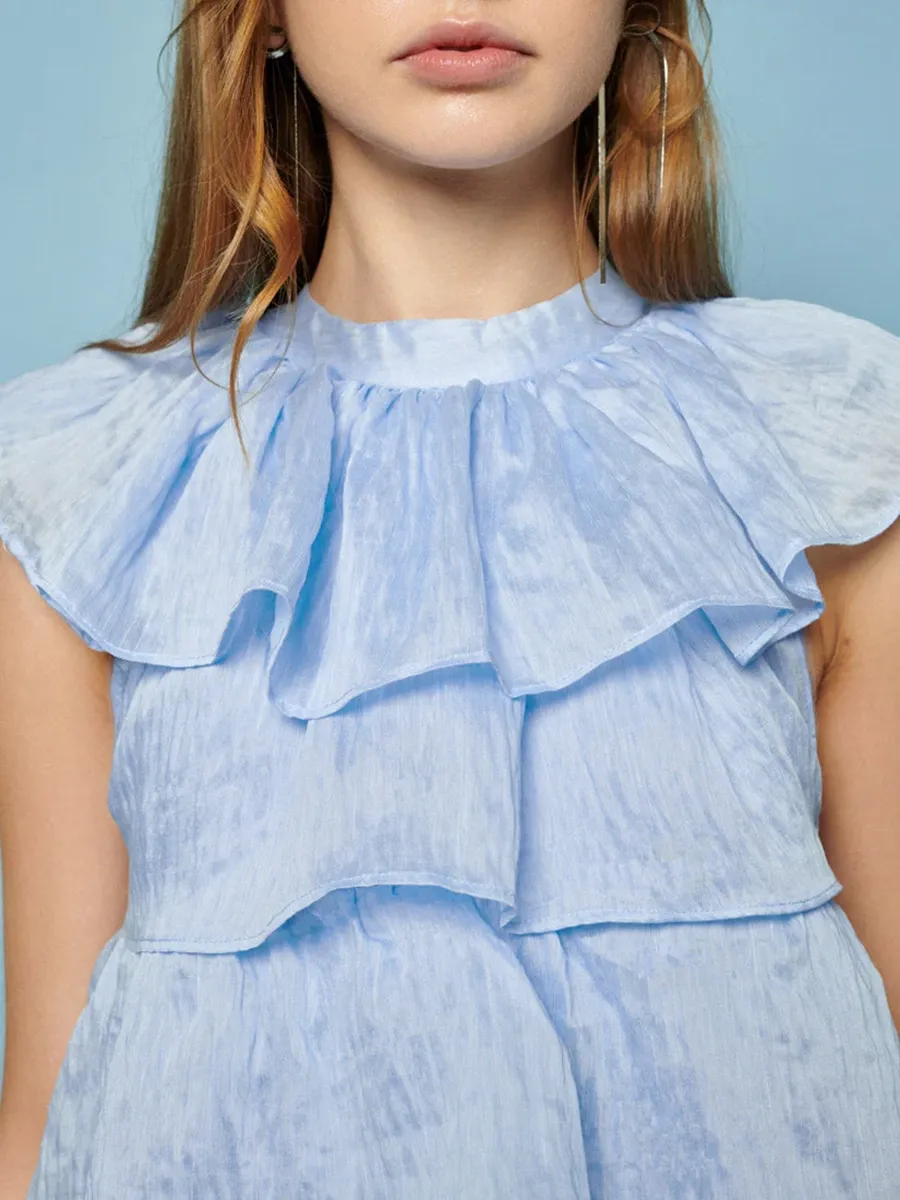 Ruffle Mini Dress