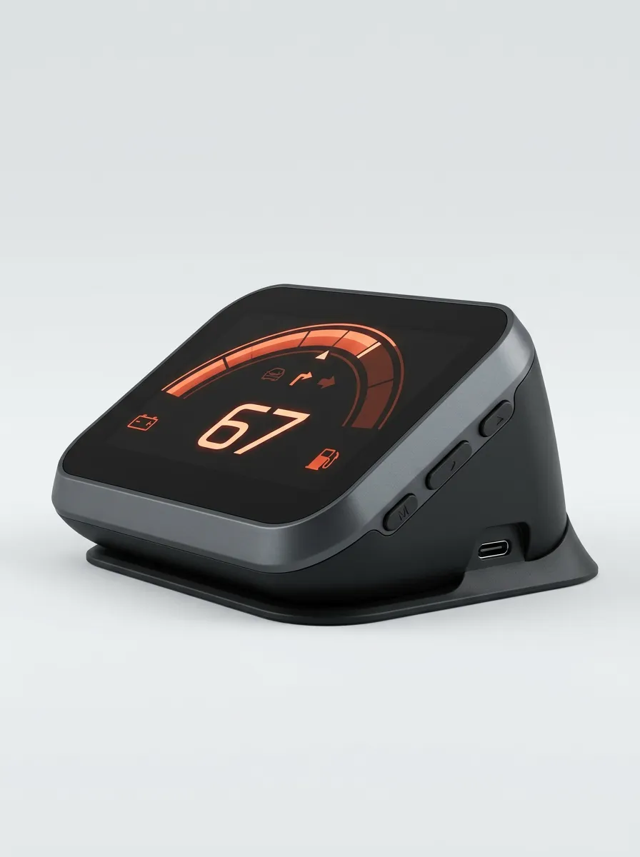 Cloud-Shaped Digital-Speedometer HUD LED-Display Car HUD Display