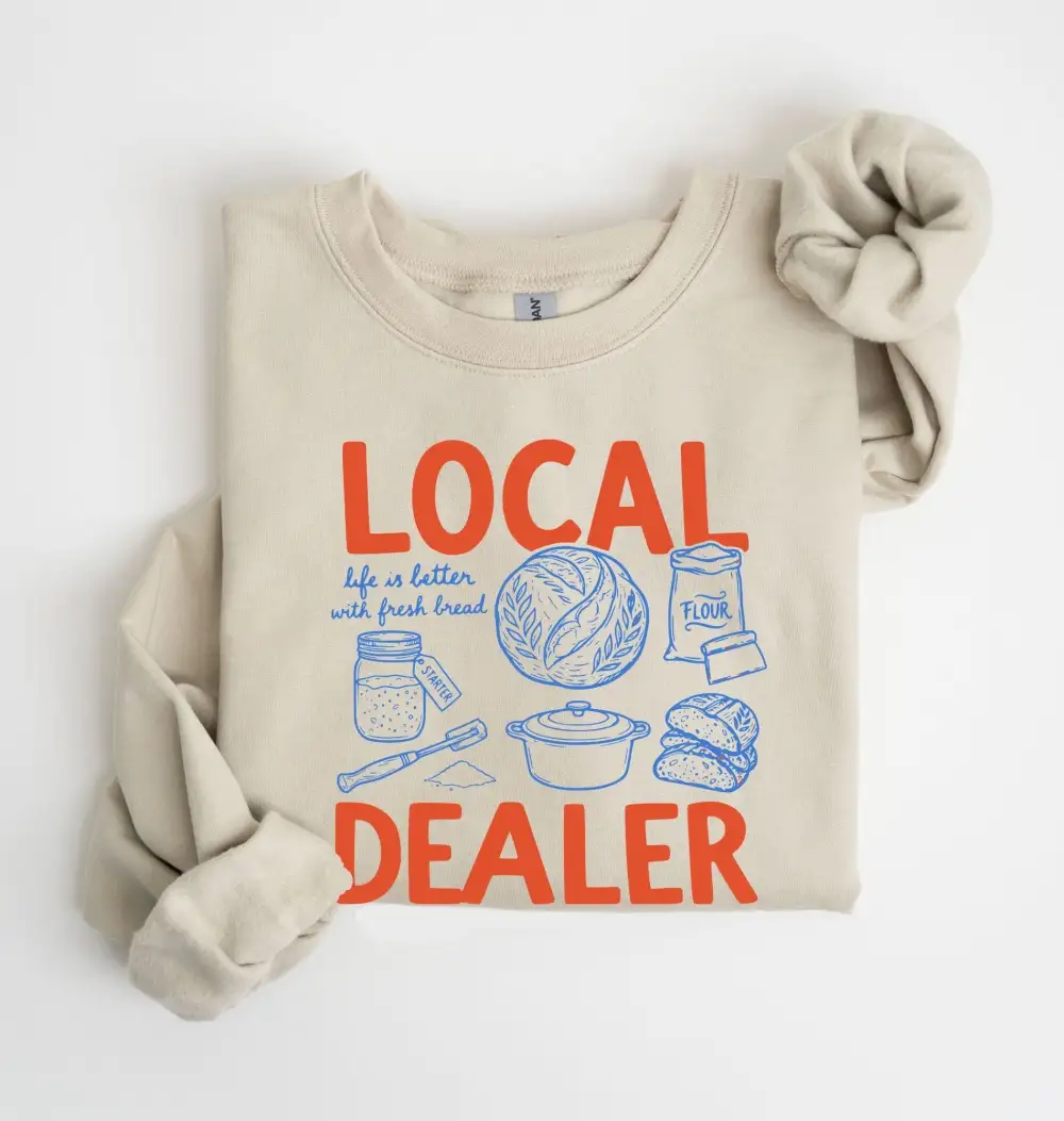 Bakery Market Crewneck Sweatshirt