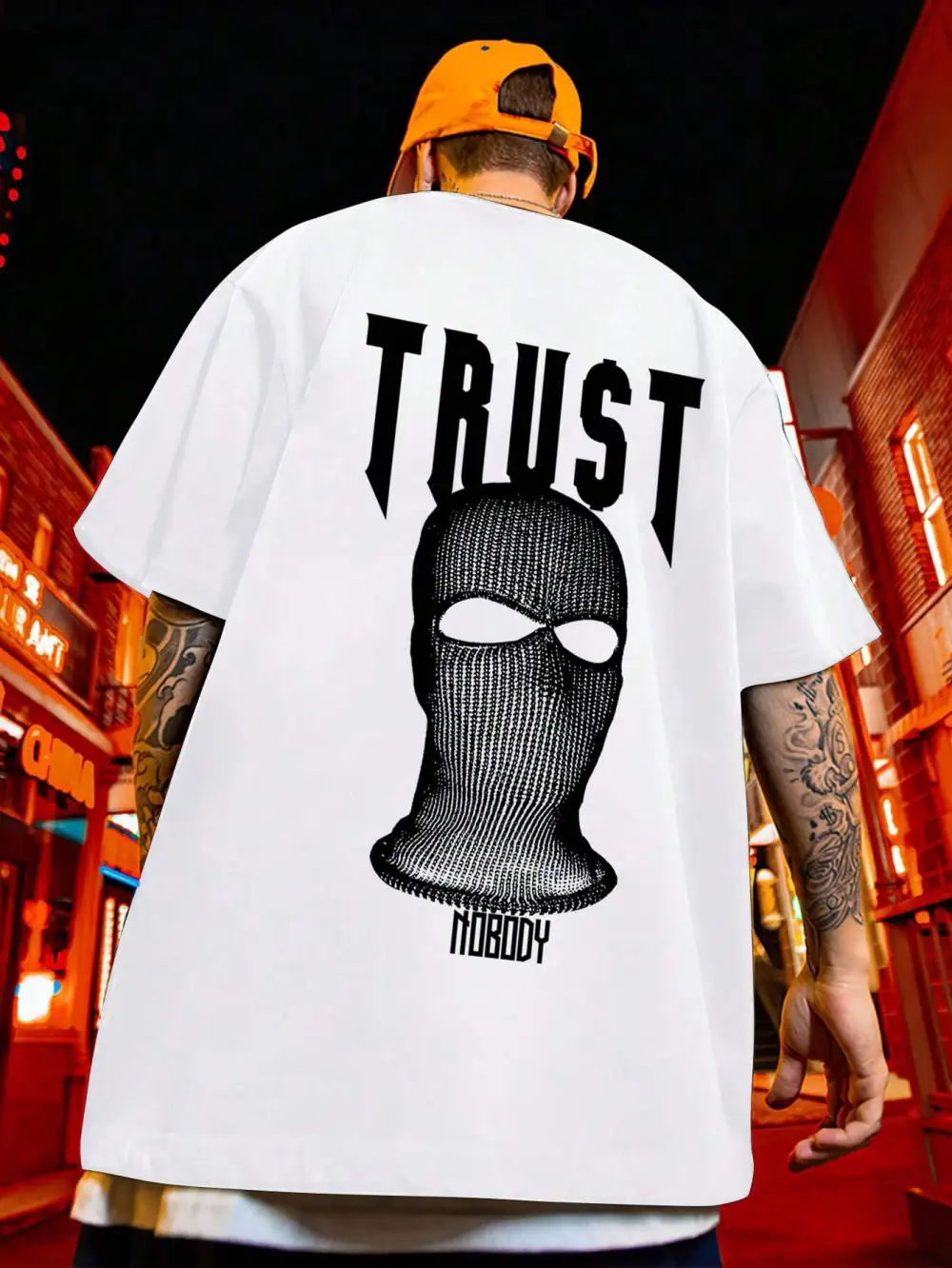 Trust Oversized Baggy Fit T-Shirt
