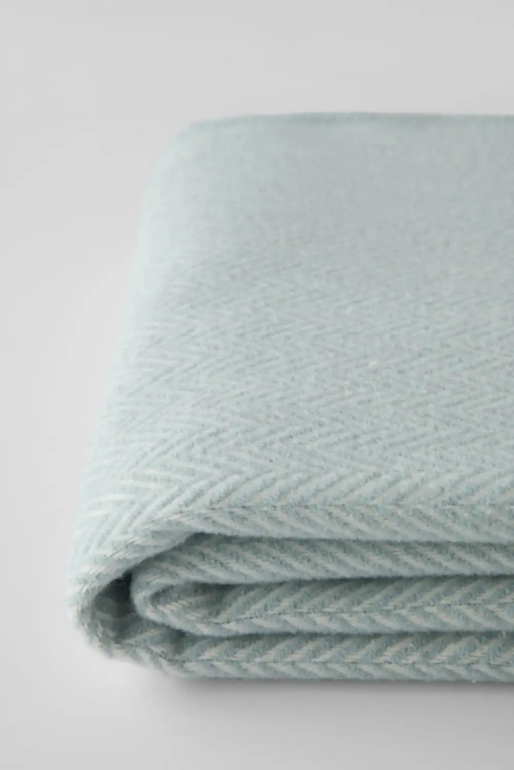 Textured Cotton Blend Throw