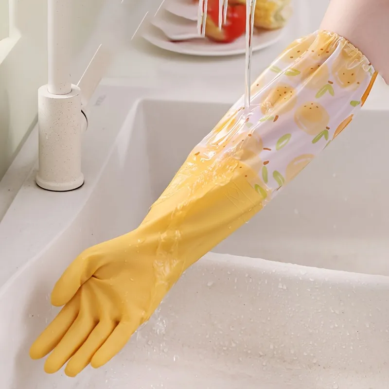 Long Sleeve Dishwashing Gloves